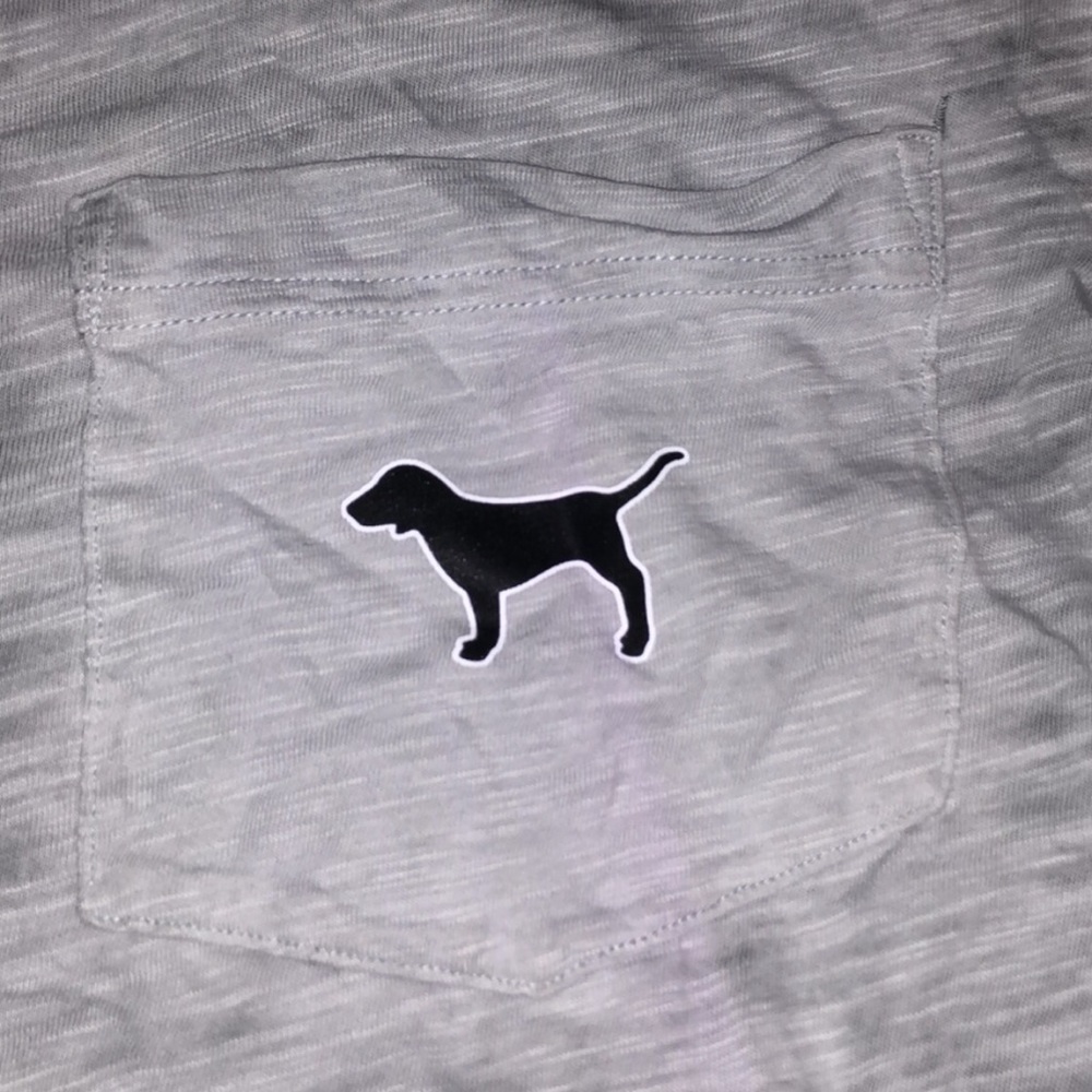 Grey PINK Victoria Secret shirt